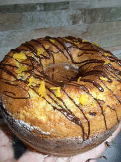 Una foto de Budín de naranja