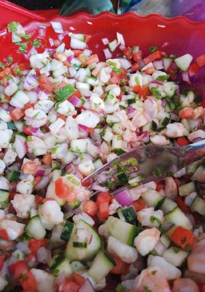 Una foto de Ceviche de camarón 🦐