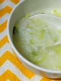Zucchini congee (8 months baby food)