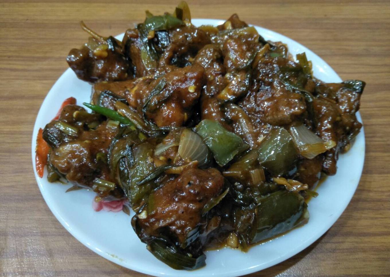 Dry chilli chicken