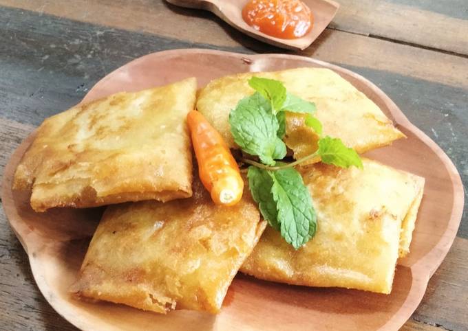 Resep Martabak telur kulit lumpia yang Menggugah Selera