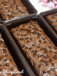 Foto resep Chewy Brownies Shiny Crust