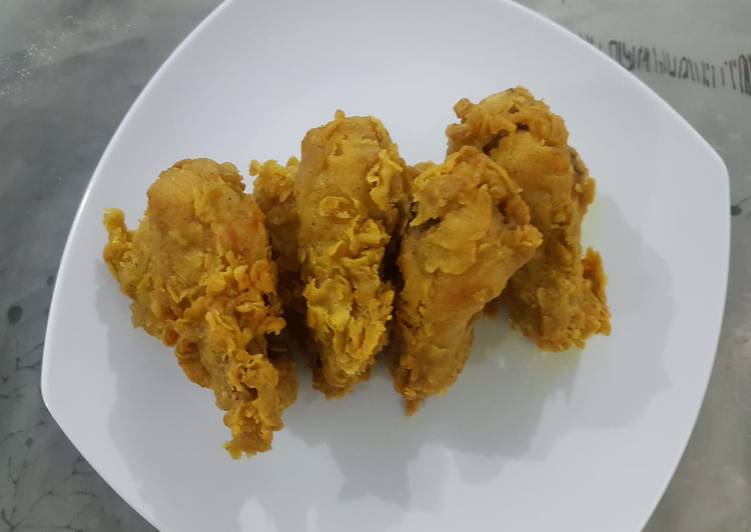 Cara Memasak Cepat Ayam renyah kentucky Enak Sederhana