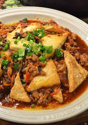魚香木耳豆腐 的食譜成品照片