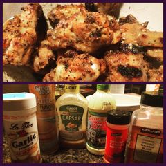 A picture of Spiced chicken wings j.