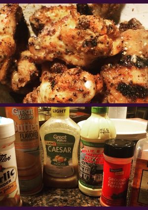 A picture of Spiced chicken wings j.
