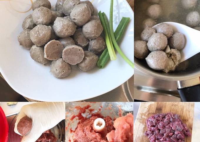 Resep Bakso Pure Daging Sapi Ala Thai Thai Beef Ball Oleh Tinakitchen