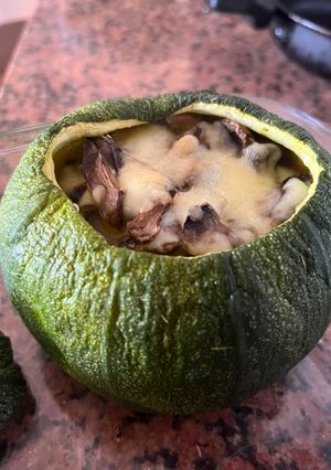 Una foto de Calabacín Relleno