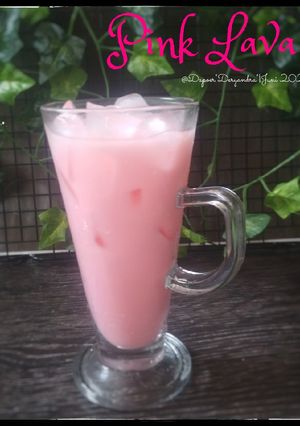 Foto resep Pink Lava