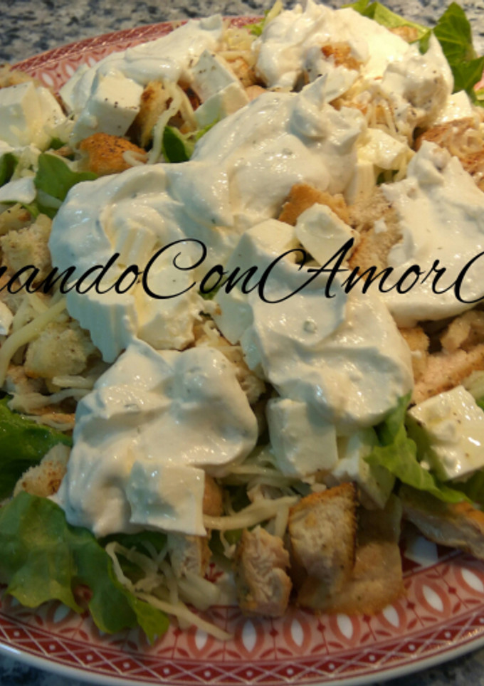 Una foto de Ensalada César