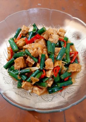 Foto resep Oseng / Tumis Tempe Kacang Panjang