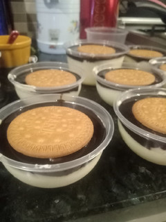 Foto resep Dessert box puding busa regal