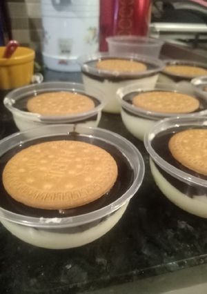 Foto resep Dessert box puding busa regal