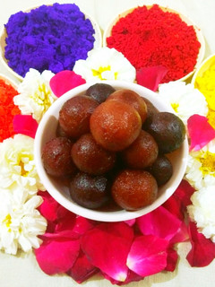A picture of Mawa Gulab Jamun.