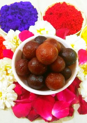 A picture of Mawa Gulab Jamun.