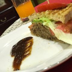 A picture of Beef sandwich.