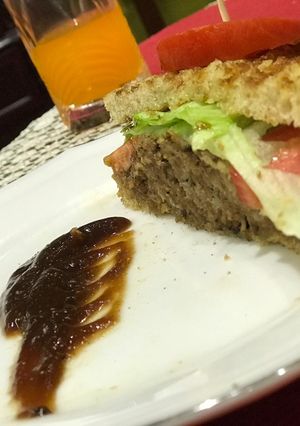 A picture of Beef sandwich.