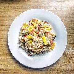 A picture of Pineapple, Omelette Fried Rice.