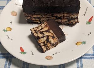 Gambar Kek Batik Ganache