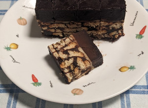 Gambar Kek Batik Ganache