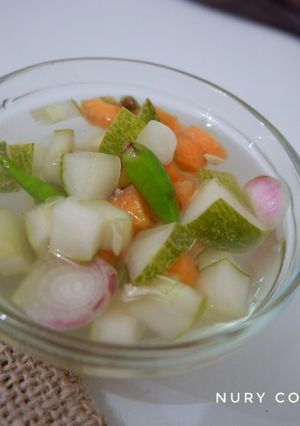 Foto resep Acar Mentah segar