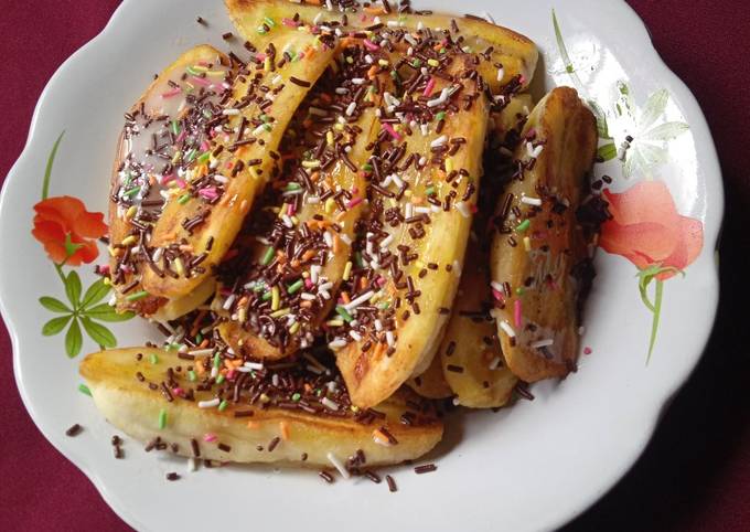 Resep Pisang Bakar Murah Meriah, Lezat Sekali
