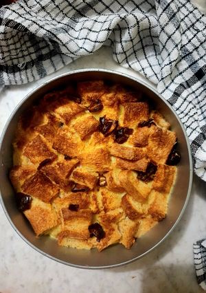 Foto resep Bread Pudding