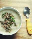 Cháo bồ câu hạt sen