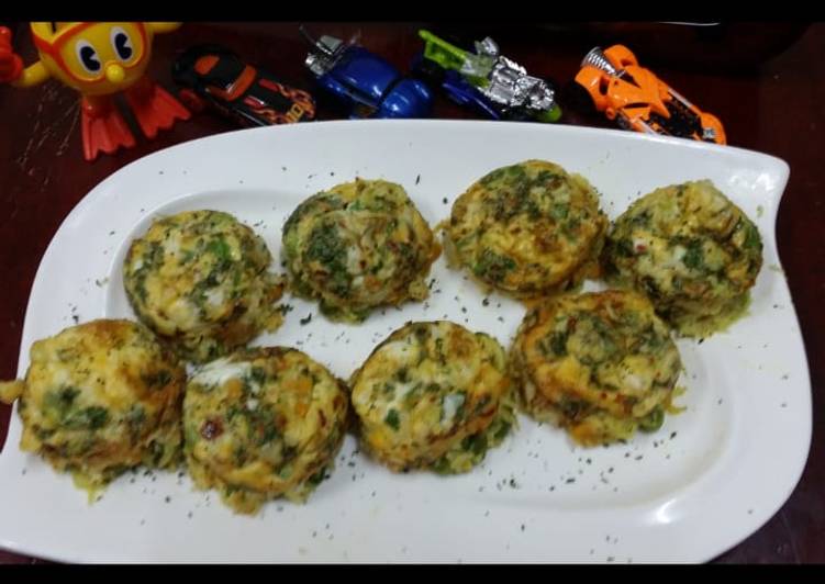 Steps to Make Speedy Maggi Savoury Muffins