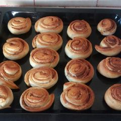 A picture of Cinnamon honey rolls.
