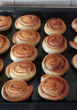 A picture of Cinnamon honey rolls.
