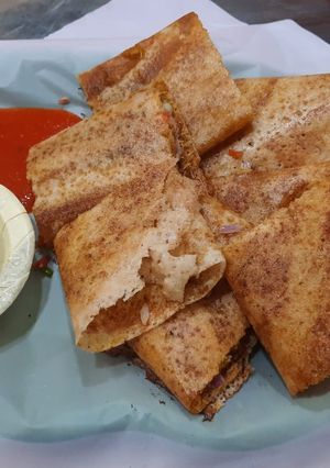 A picture of Mysore dosa.