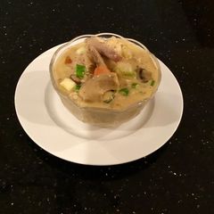 A picture of Turkey a la King.