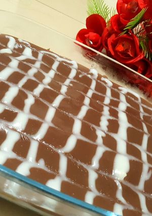 صورة لوصفة حلى البفاريا التركية 😍🤗😘💙