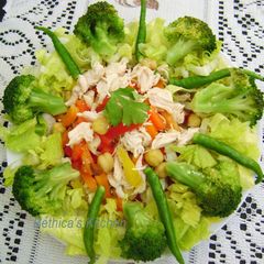 A picture of Chicken & Veggies Salad.