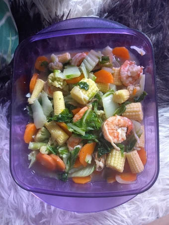 Recipe Capcay udang favorit Rain😘 the Perfect Makes you drool