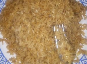 Una foto de Arroz pilaf o frito