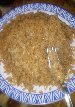 Una foto de Arroz pilaf o frito