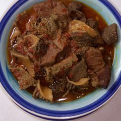 A picture of Offal pepper soup.