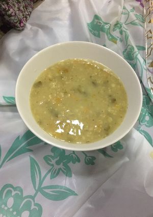 صورة لوصفة شوربه الخضار