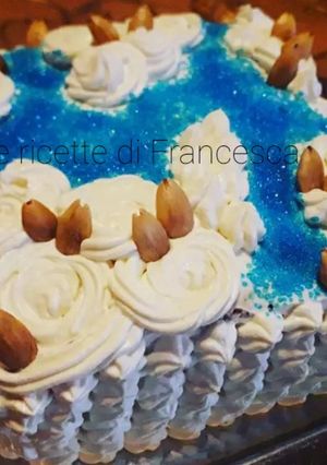 Foto di Torta di compleanno last minute ❤💙❤