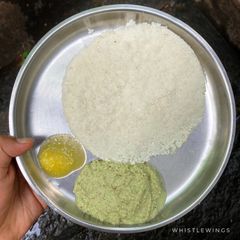 A picture of Coconut Idli.