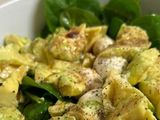 Salada de Espinafres com Abacate e Mozzarella