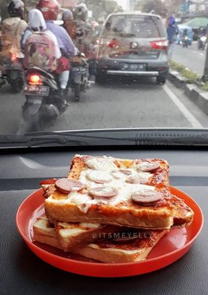 Foto resep Roti Pizza