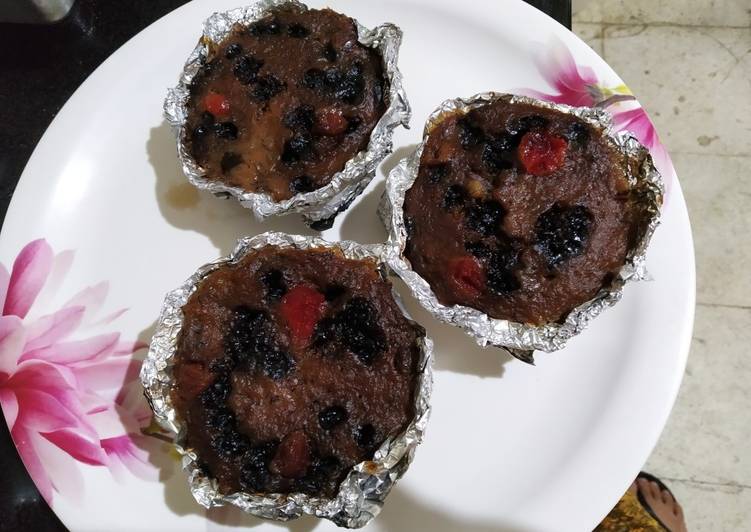 Simple Way to Prepare Super Quick Homemade CHOCO BANANA MUFFINS (eggless)