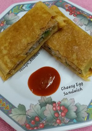 A picture of Cheesy Egg Sandwich.