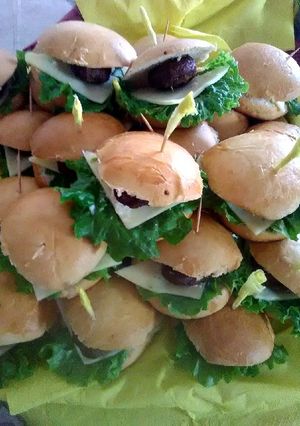 Φωτογραφία της συνταγής Mini hamburger με brioche ψωμάκι