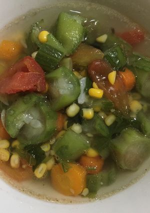 Foto resep Sayur Bening Oyong Wortel Jagung Manis