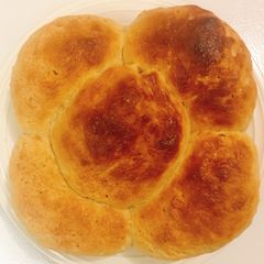 A picture of Microwave baked milk bread.
