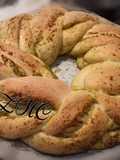 🍞Braided Pesto Bread 🍞